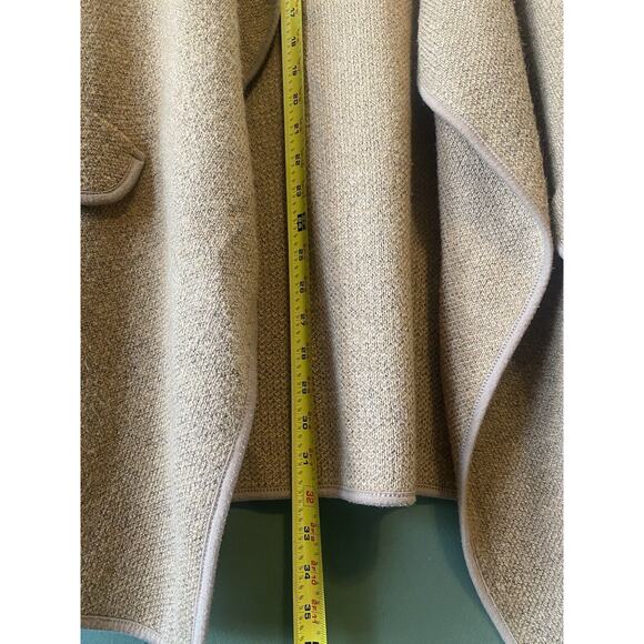 GOODNIGHT MACAROON Womens  OS Knit Sweater Open Cardigan Brown Church Office - Picture 9 of 14